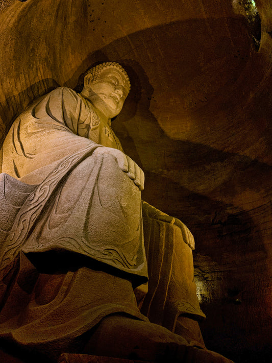Night Exploration of Leshan Giant Buddha